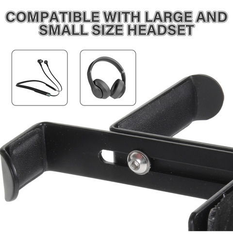 Soporte Universal Para Auriculares De Aleación De Aluminio P