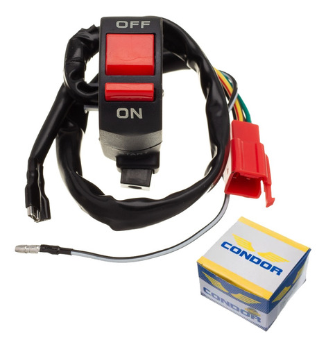 Punho Partida Emergencia Xr 200 Interruptor Condor 