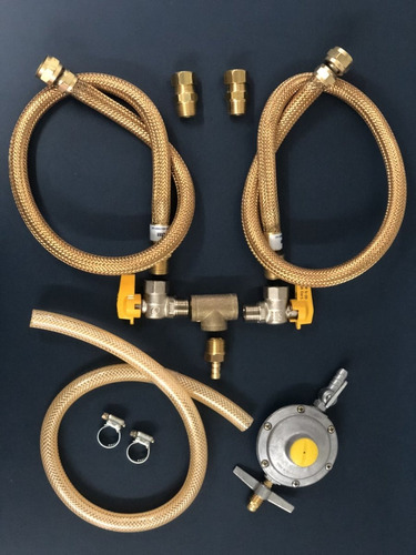 Kit Mangueira Flexivel Cooktop E Forno - 3,0m Glp