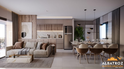 Imagem 4 de 15 de Apartamento 02 Quartos, 350m Da Praia Do Toninhas! - Ap591