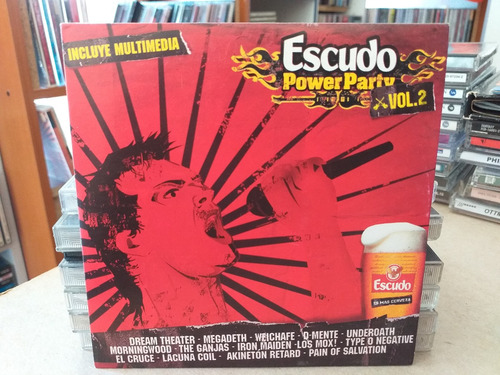 Cd Escudo Power Party/  Volumen 2