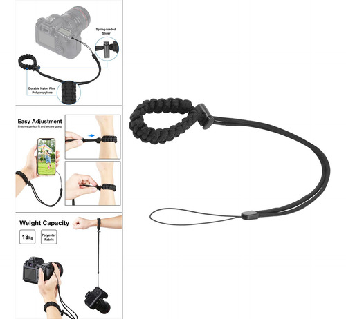 3 X 2 Correas De Muñeca Para Cámara, Accesorios 3 Piezas