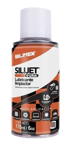 Silijet E-plus Silimex Slxlmp150 Lubricante Limpiador 170 Ml