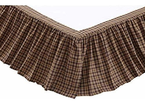 Vhc Brands Prescott - Falda De Cama Tamaño Queen, 60 X 8