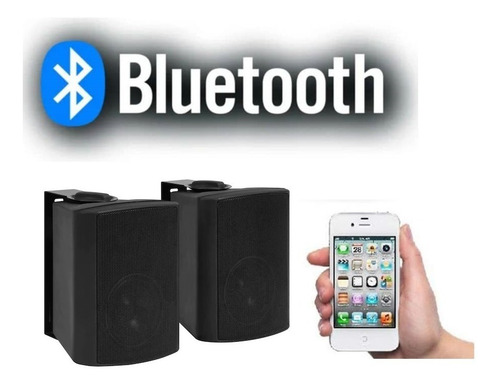 Imagen 1 de 4 de Parlantes Activo Sonido Musica Ambiental Pared Bluetooth