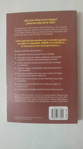 Crea Tu Propio Destino-patrick Snow-ed.obelisco-(78) (Usado)