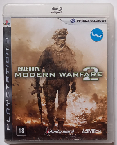 Jogo Call Of Duty Modern Warfare 2 Original Ps3 Midia Fisica