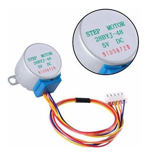 Motor Paso A Paso 28byj-48 Uln2003 De 5 V + Controlador Uln2