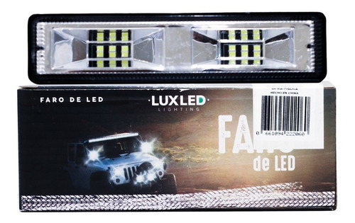 Faro Led Auxiliar 12 Led Blancos 36w 12/24v Off Road Moto