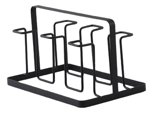 Para Estante Secado Tazas, 6 Portavasos, Soporte Vasos