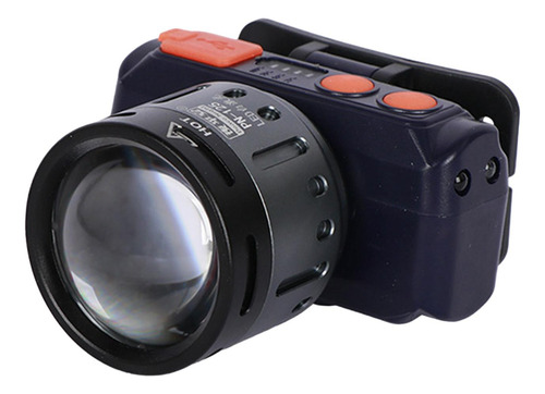 Farol Led Lanterna Multifuncional Brilhante Para Testa Farol