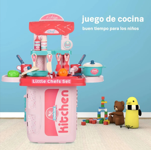 Juego De Juguetes De Cocina, 30 Piezas, Habilidades Interact