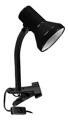 Imagen 1 de 3 de Velador De Mesa Con Pinza Interelec Gx6319 Zocalo E-27