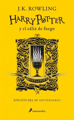 Harry Potter Y El Caliz De Fuego - Hufflepuff - Salamandra