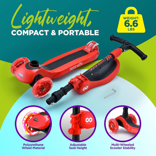 Scooter De 3 Ruedas Para Niños: Scooters De Juguete Para Niñ