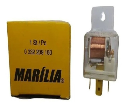 Relay 5 Pata 12v Doble Accion 20-30 Amp Transparente Marilia