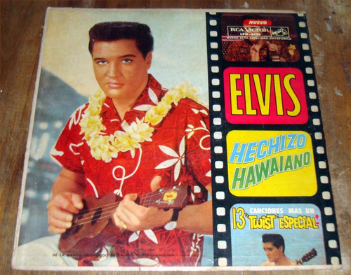 Elvis Presley Hechizo Hawaiano Lp Argentino / Kktus