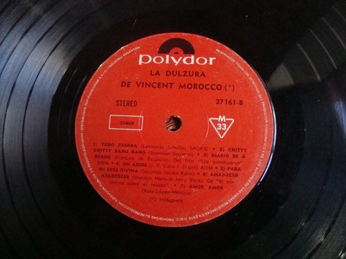 Sin Tapa Disco Vincent Morocco La Dulzura De Cl0