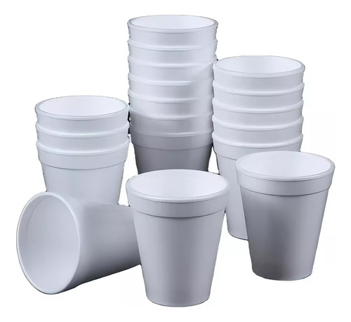 Vasos Plumavit, Térmicos Desechable 10oz X 50 Unidades