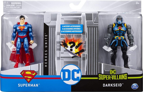 Dc Heros Unite - Superman Vs Darkseid (Usado)