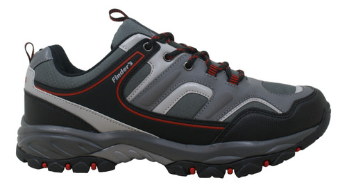 Zapatilla Trekking Finders Creek Gris Hombre Deporfan