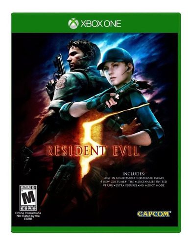 Resident Evil 5 Hd Fisico Nuevo Xbox One Nuevo Fisico Sellad