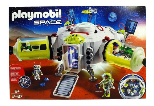 Imagen 1 de 4 de Playmobil 9487 Estación Espacial De Marte Espacio Astronauta
