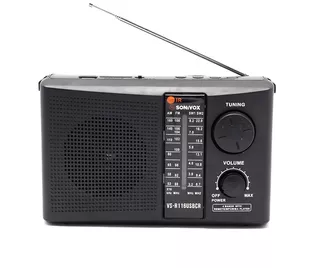 Radio Parlante Inalámbrico Am/ Fm/ Sw Sonivox Vs-r116usbcr