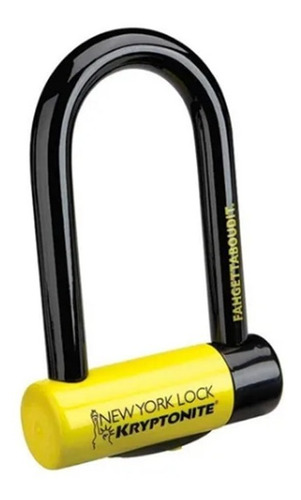 Candado U-lock Kryptonite New York Mini Lock Fahgettaboudit 