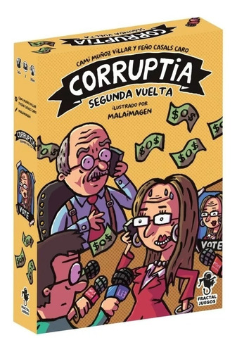Corruptia Segunda Vuelta - Juego De Mesa - Español / Diverti