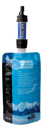 Sistema De Filtración De Agua Mini 2 Paquetes Azul Y Verde