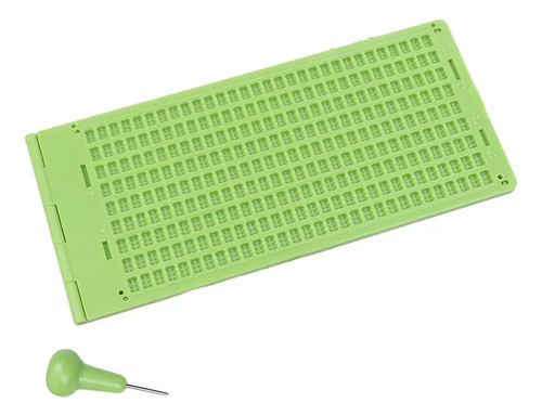 Tablero De Escritura Braille De 9 Líneas Y 30 Celdas