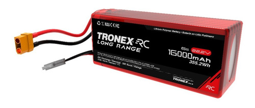 Batería De Lipo Tronex Rc Alta 16000 Mah 50c 6s 22.2v