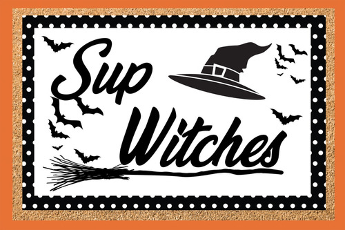 Decorativo Tapete Sup Witches De Halloween Decoracion Casa