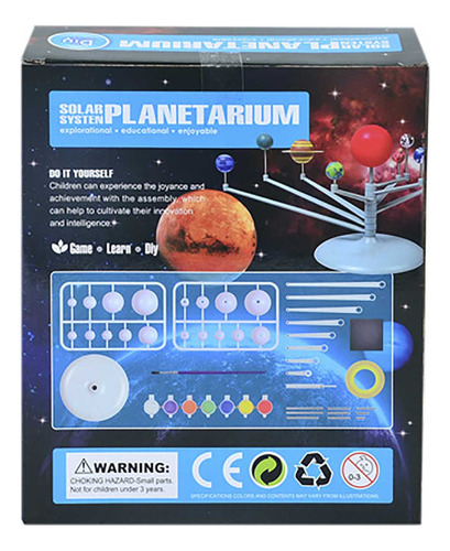 Planetario F Diy, Modelo Del Sistema Solar Nine Planets Astr