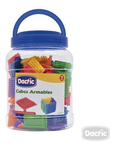 Juego Cubos Armables Y Conectables Cantidad De Piezas 85