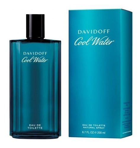 Perfume Davidoff Cool Water 200ml. 100% Original - Sellado