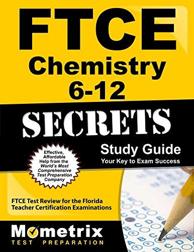 Libro Ftce Chemistry 6-12 Secrets Study Guide: Ftce Test R