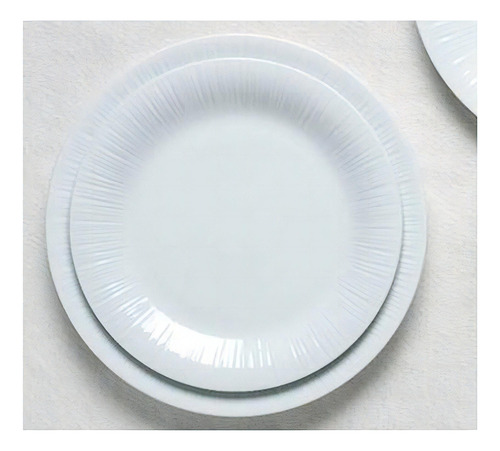 Plato Base Conifere Blanco Porcelana 30 Cm Noritake