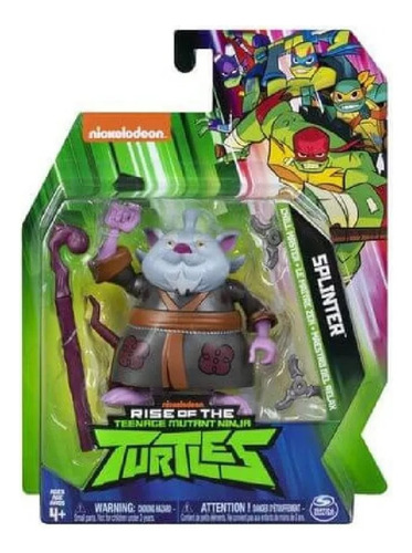 Figura Splinter Tortugas Ninja Teenage Mutant
