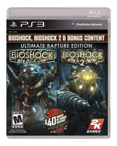 Bioshock Ultimate Rapture Edition 1 Y 2 Ps3 Entrega Hoy