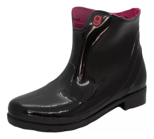 Bota De Lluvia Gummi Wellington Dama 35 Al 40 Caña Baja Moda