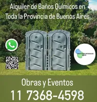 Comprar Alquiler De Baños Químicos Portátiles Para Obras Y Eventos