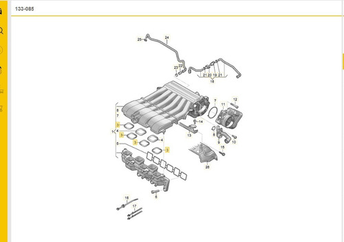 Liga Multiple Admision Tiguan Passat Toledo Vw Original Jgo