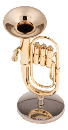 Imagen 8 de 10 de 1/6 Tuba Tuba En Miniatura Modelo Instrumentos Musicales