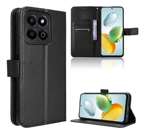 Funda Para Honor X7c 200 Smart Estampado De Diamante