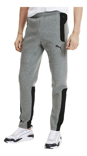 Pantalon Jogging Puma Evostripe Gris