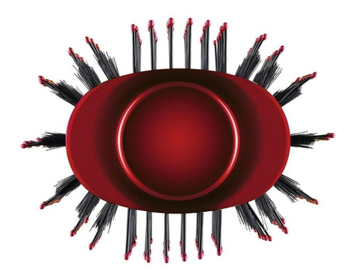 Escova Secador E Alisadora Silver Red Mondial Es-07 220v