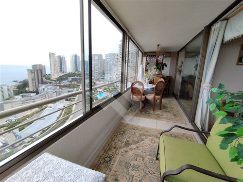 Venta Depto. De 3 Dorm. Vista Al Mar En Costa De Montemar