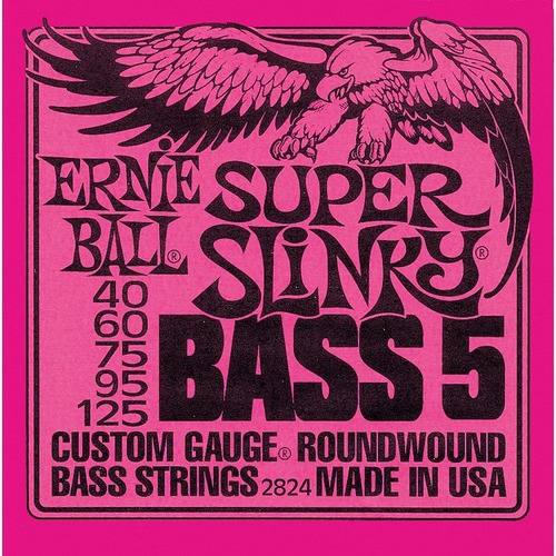 Ernie Ball Encordado Bajo 5 Cuerdas 40 125 Musicapilar